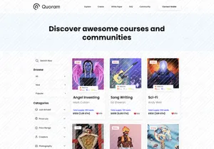 3 In 1 NFT Landing Page UI KIT