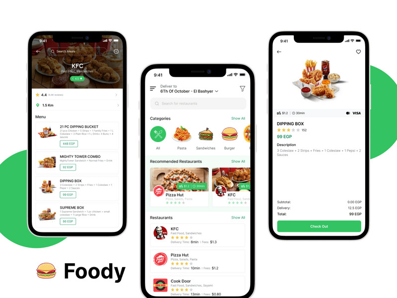 Foody - Restaurants App