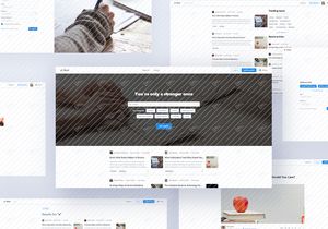 Blook blogging application