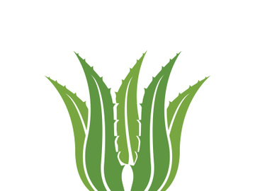 Aloe Vera logo icon design symbol beauty skin care preview picture