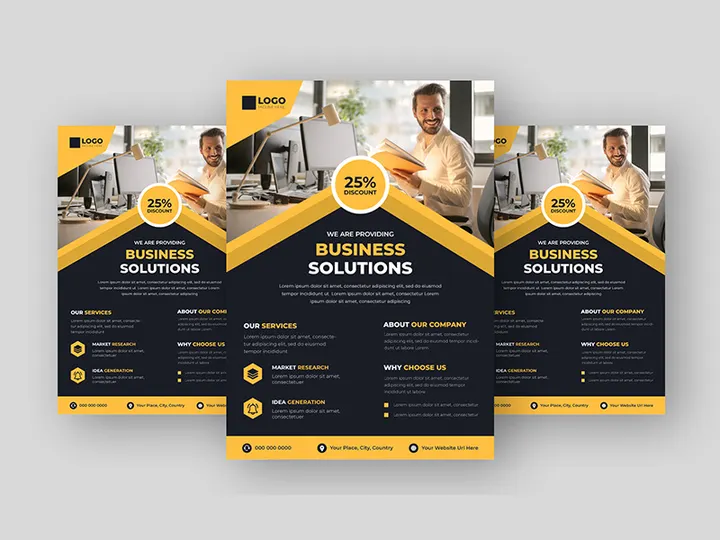 Business Marketing Agency Flyer template Ver-11