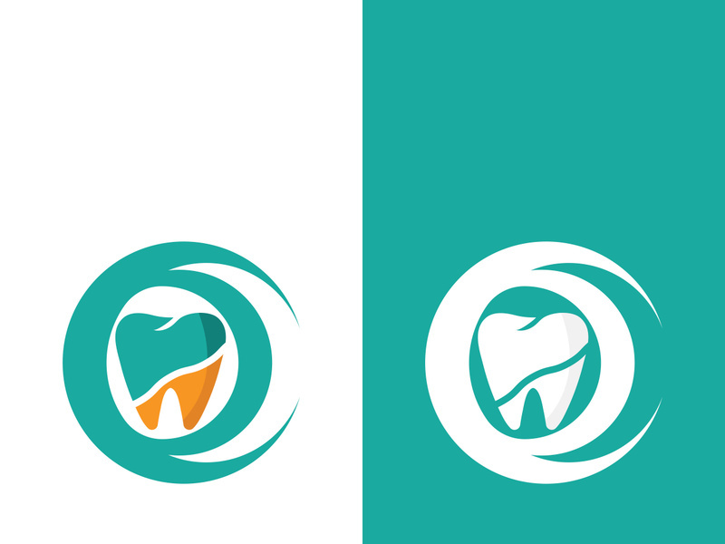 Dental logo template vector illustration icon design