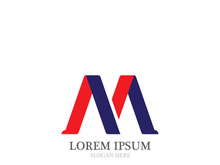 M Logo Template vector illustration design