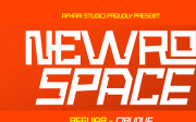 Newro Space - Modern Futuristic Display Font