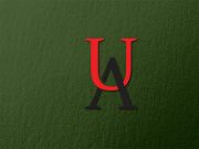 UA logo design in adobe illustrator
