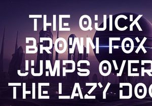 Space Perfect - Modern Futuristic Font