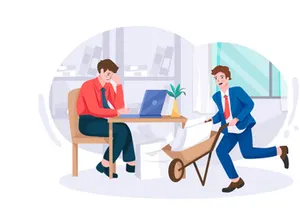 M196_Business Office Illustrations