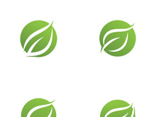 Ecology icon green leaf vector illustration design