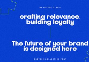 Grotesk Collective - Modern Sans Serif Font
