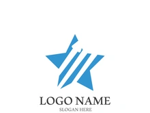 Star icon template vector illustration design