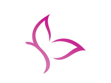 Beauty Butterfly Logo vector template