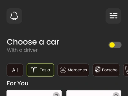 Car Booking App Design