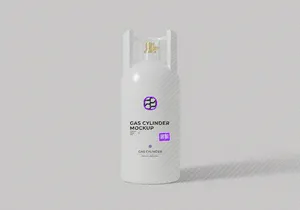 Gas Cylinder Mockup