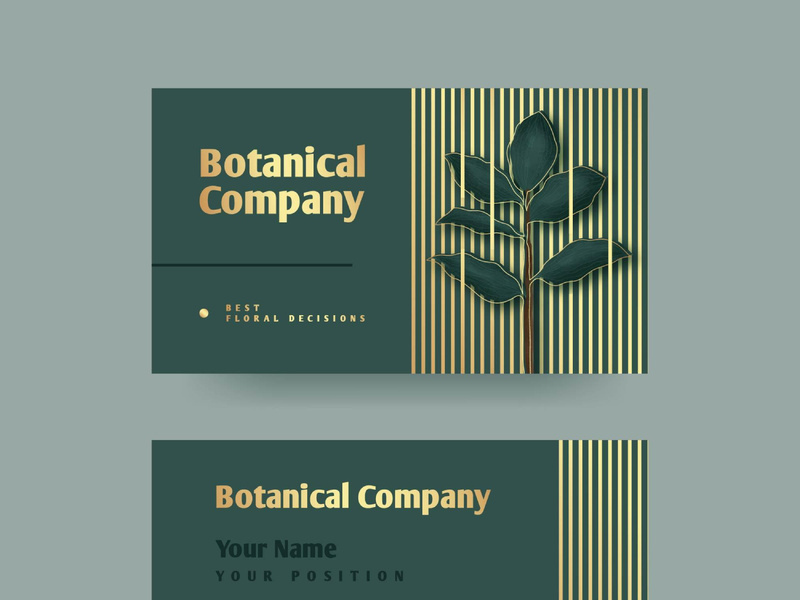 Botanical Company Business card