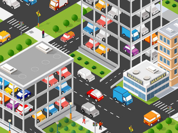 Traffic transport city parking preview picture