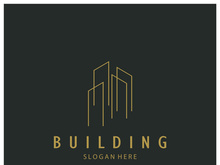 Building logo vector illustration design,Real Estate logo template, Logo symbol icon