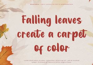 Woodlandia - Handwritten Font