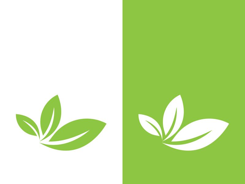 Green tree leaf nature logo images illustration design