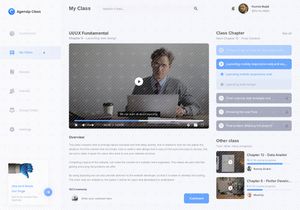 Agensip Class - Online Class Saas App