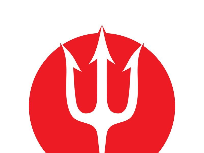 Mystic Trident Emblem Of Power magic trisula