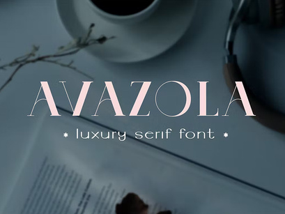 Avazola Luxury Serif Font