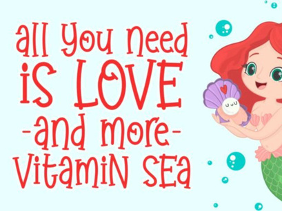 Lovely Mermaid Font