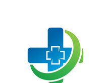 Health medical logo template vector illustration design