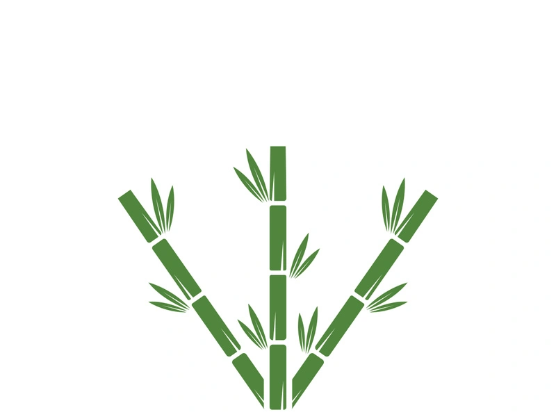 Bamboo Logo Template vector icon