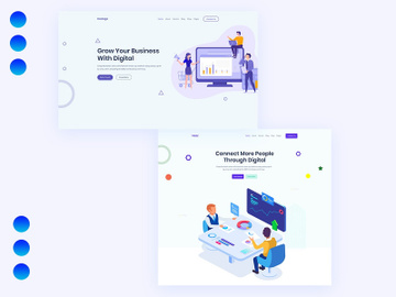 Digital Agency - Landing Concept preview picture