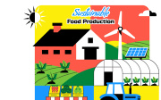 10 Sustainable Food Production Illustration