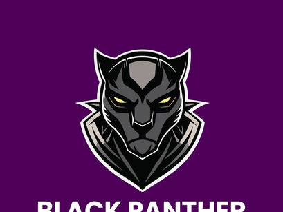 Panther Mascot Logo