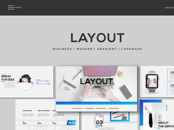 Layout - PowerPoint Template preview picture