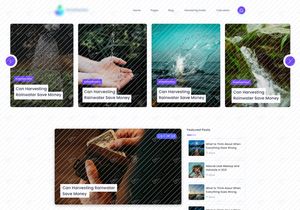 4 Blog Page UI KIT In 1