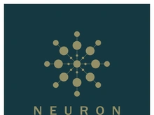Neuron logo or nerve cell logo design,molecule logo illustration template icon with vector concept