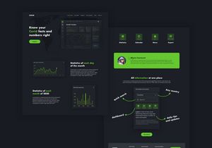 Covid Tracker - Dashboard & Landing Page