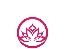 Beauty Vector lotus flowers design logo Template icon
