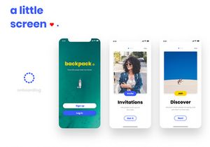 Backpack - UI Kit Free for Adobe XD