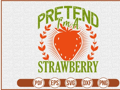 pretend im a strawberry