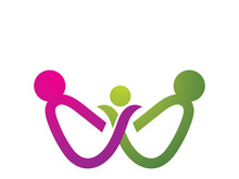 infinity people  family and community logo vector