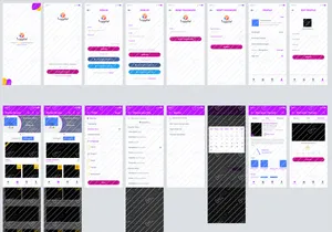 Tripppled-Movie Booking Mobile App UI Kit
