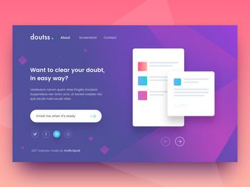 Doutss Landing Page preview picture