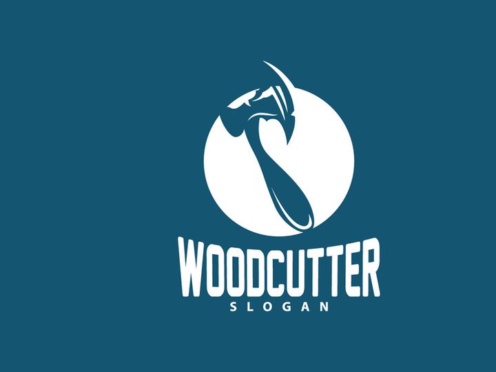 Axe Logo Simple Design Illustration Symbol Template