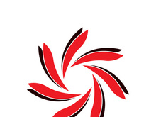 Vortex logo symbol icon illustration design vector