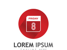 Calendar logo design.