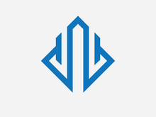 Buildings real estate logo vector