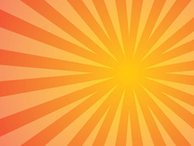 abstract orange light background vector