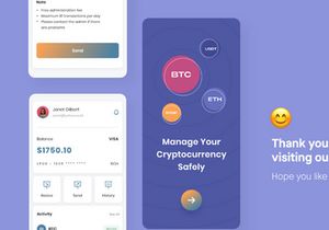 Cryptocurrency Wallet Mobile App