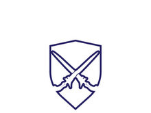 Shield and keris  with its elaborately carved handle and wavy blade is a unique