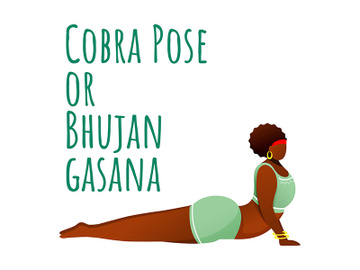 Cobra pose social media post mockup preview picture