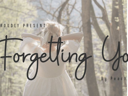 Free Font | Forgetting You